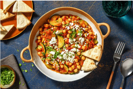 Chicken with Chickpeas and Harissa – A Perfect Blend of Spice and Comfort