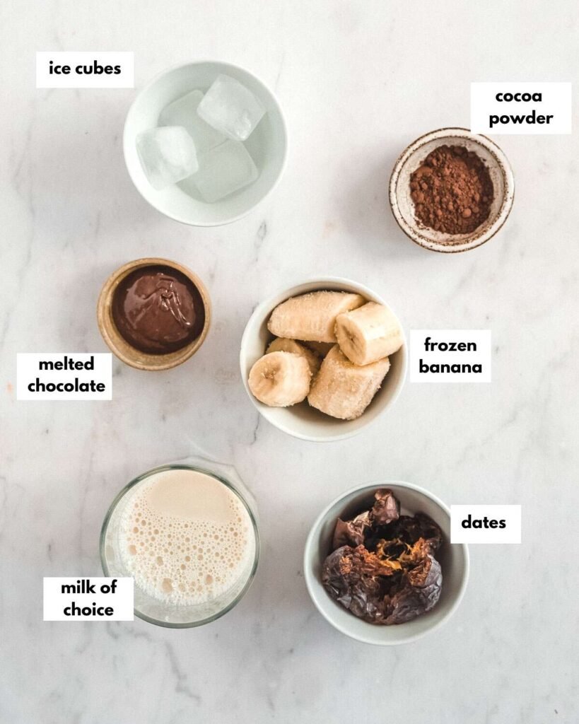 How to Make a Chocolate Milkshake at home
