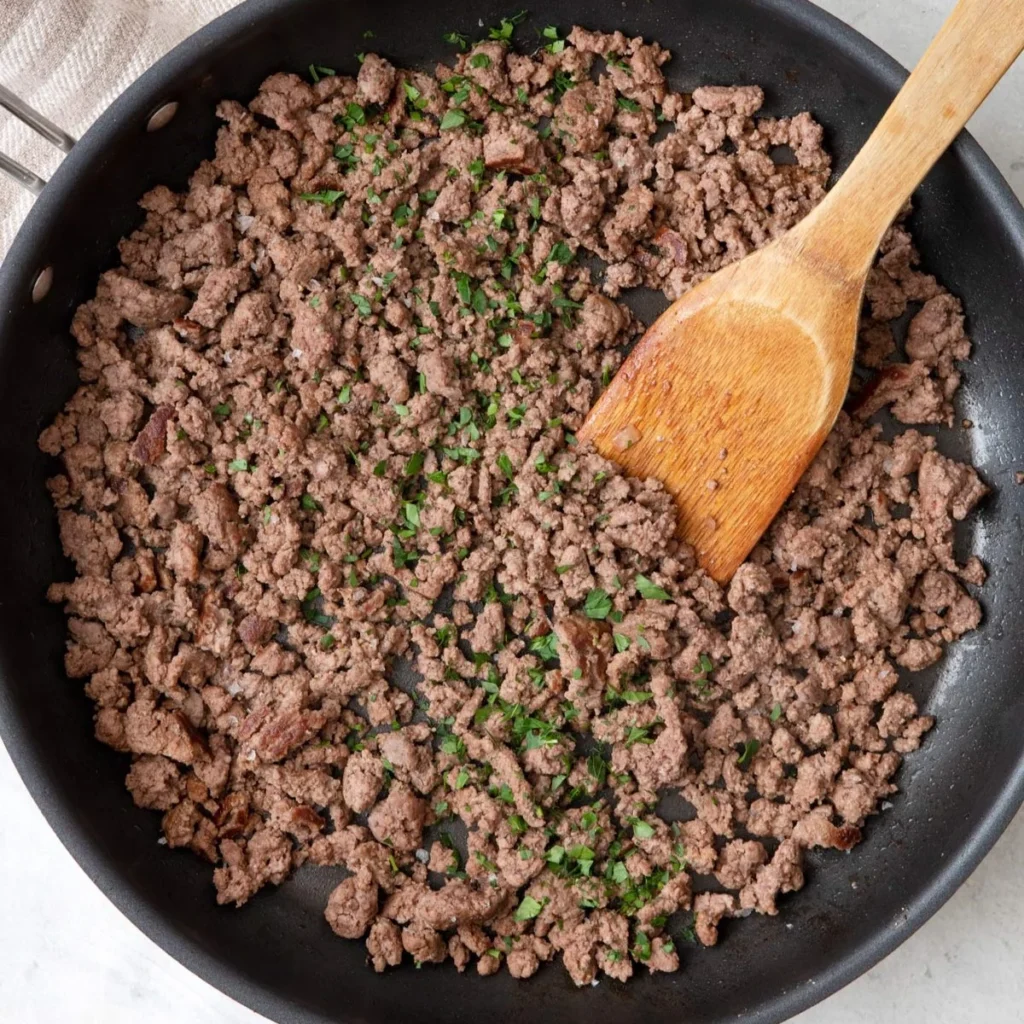 easy way to cook ground beef