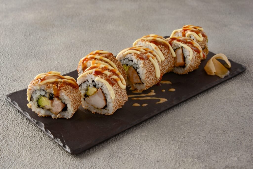 Teriyaki Chicken Sushi Roll Recipe
