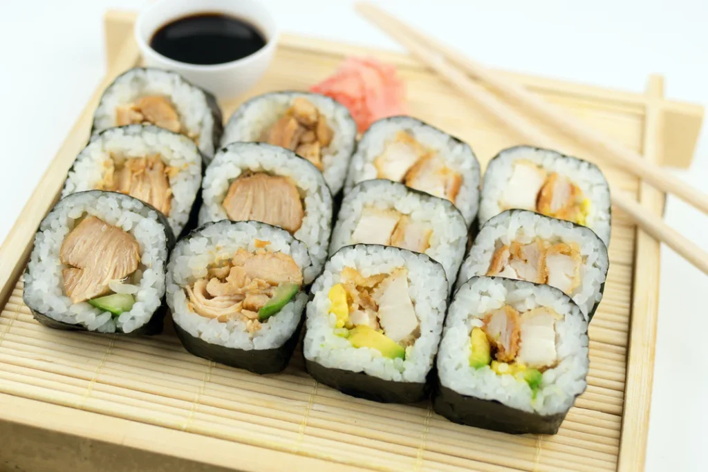 Easy Teriyaki Chicken Sushi Roll Recipe You Can Make at Home