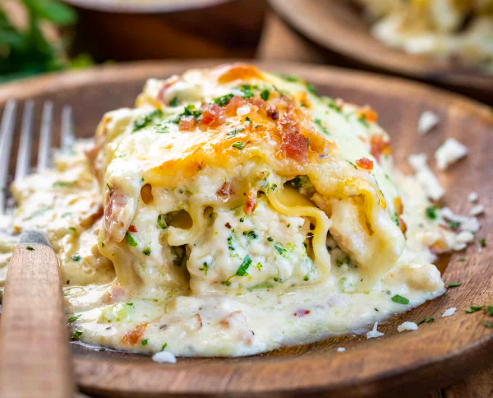 Chicken Alfredo Lasagna