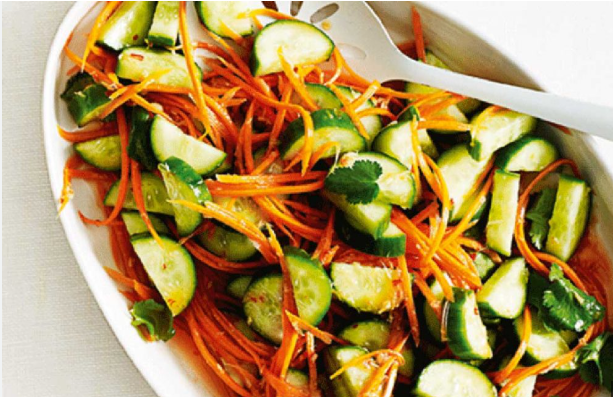 Spicy Cucumber Salad – Crunchy, Tangy, and Ready in Minutes!