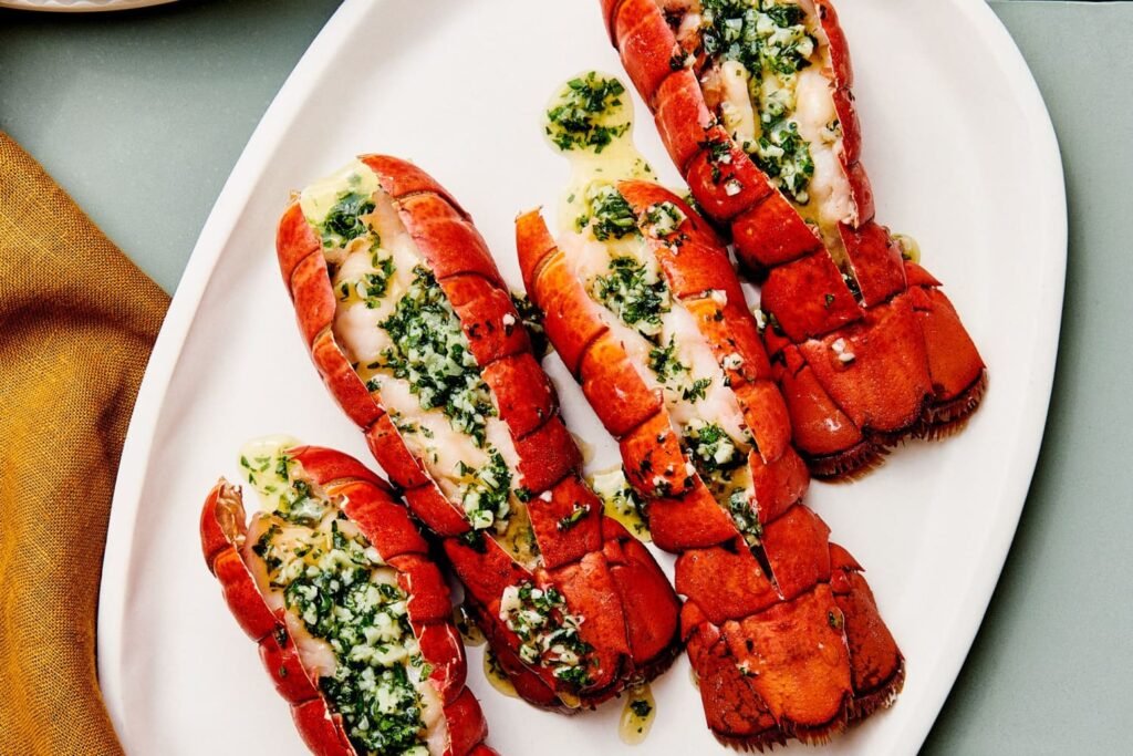 How to Cook Lobster Tails and Egg Rolls easy way