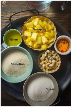 Pineapple Halwa – A Tropical Twist to Traditional Indian Sweet
