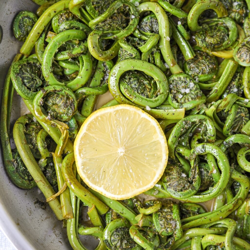 How to Cook Fiddleheads Recipe at home