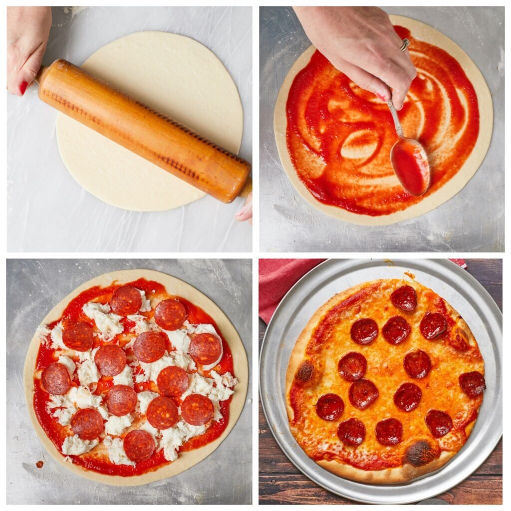easy way to cook chicken pizza 